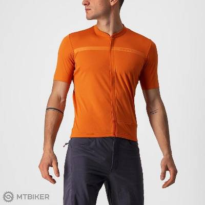 Castelli Unlimited Allroad orange rust