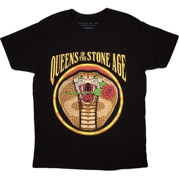 Queens Of The Stone Age Риза Cobra Unisex Black 2XL (QOTSATS34MB05)