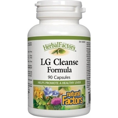 Natural Factors LG Cleanse Formula / (Черен дроб и жлъчка детокс Формула), 90 капсули Natural Factors (4645 NF)