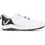Slazenger Мъжки голф обувки Slazenger V Series Spiked Golf Shoes Mens - White/Black