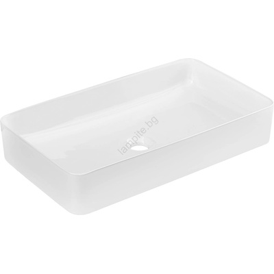 Comad UM-6275 SLIM 60 Бял плотен умивалник 61x34 см, гланц (CM0055)