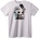 NOONEBRAND Тениска с готическа девойка и череп - 3XL, White