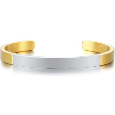 Steel Edge pevný náramok z chirurgickej ocele JCFB414-6