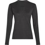 Icebreaker Women 200 MerinoFine Ace LS Mock Neck Размер: M / Цвят: тъмно сив