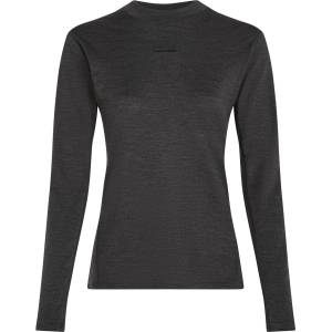 Icebreaker Women 200 MerinoFine Ace LS Mock Neck Размер: M / Цвят: тъмно сив
