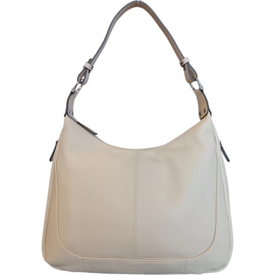 Katana kožená dámská crossbody kabelka béžová 89342-05 BÉŽOVÁ