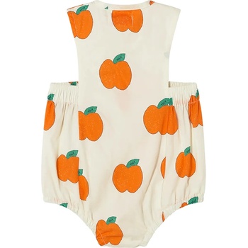 Tinycottons Бебешко боди от памук Tinycottons APPLES WOVEN BODY (SS25.200)