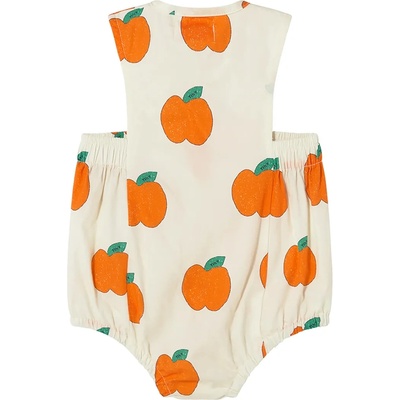 Tinycottons Бебешко боди от памук Tinycottons APPLES WOVEN BODY (SS25.200)