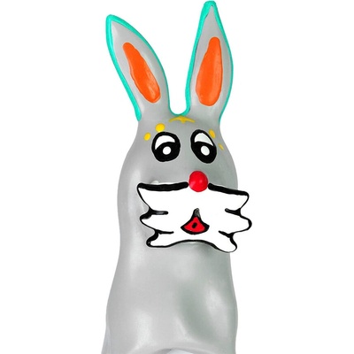 CONDOMERIE Презервативи condomerie - handpainted novelty condoms bunny xl