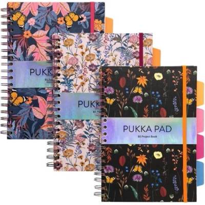 Pukka Pad Project Book Bloom B5 PP 200 страници тетрадка със спирала A15546021 (A15546021)
