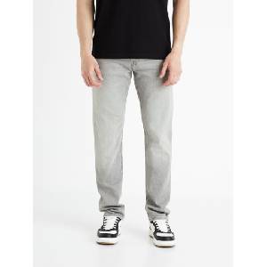 Celio Светлосиви мъжки дънки с права кройка Celio Fokrey Celio | Siv | МЪЖЕ | 30/32