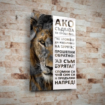 Art gift Стъклено АРТ пано - Бурята