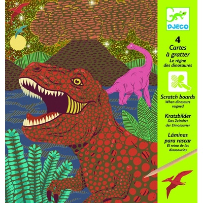 Djeco Vyškrabovačky Doba dinosourov