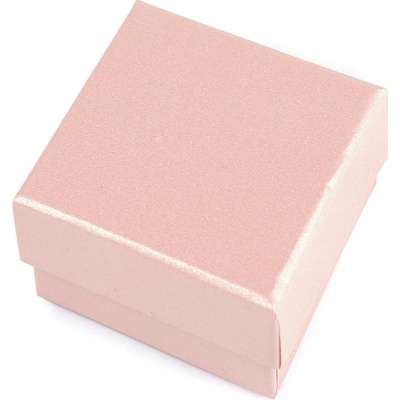 Prima Krabička na šperky 5,5x5,5 cm 1 pudrová perleť 146728