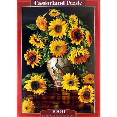 Castorland Slunečnice ve váze 1000 dílků