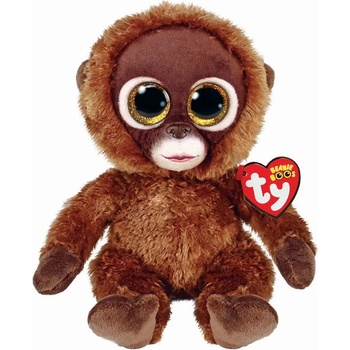 TY Toys Плюшена играчка TY Toys Beanie Boos - Маймунка Chessie, кафява, 15 cm (TY36391)