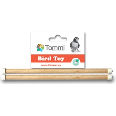 TOMMI bidýlko dřevo 25 cm 2 ks