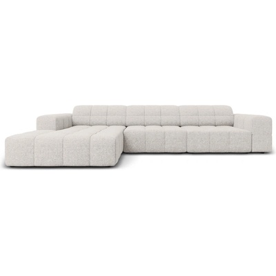 Cosmopolitan Design Светлосив ъглов диван (ляв ъгъл) Chicago - Cosmopolitan Design (COS_LC_140_F1_CHICAGO5)