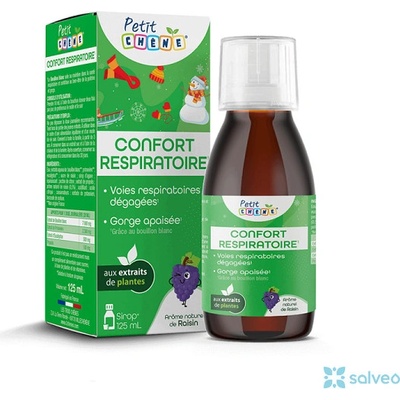 Petit CHENE RESPIRATORY COMFORT dětský sirup s hroznovým aroma 125 ml