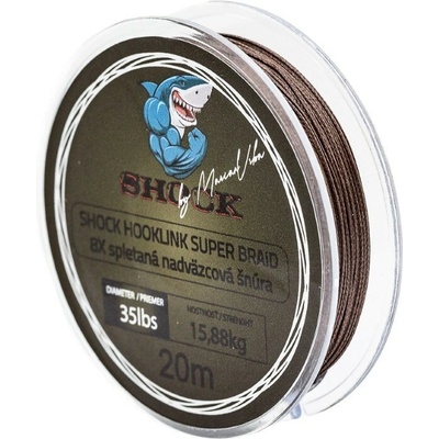 Shock Super Braid Hooklink 20 m - 7,5 lb