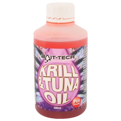 BAIT-TECH Течен ароматизатор BAIT-TECH Krill & Tuna Oil - 500ml (BT-KTO)