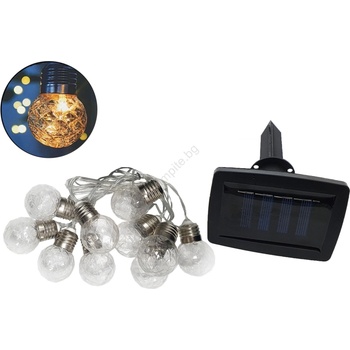 Image 1 of Baterie Centrum LED Соларен екстериорен верига 10xLED/1, 2V 300 mAh 2, 2 m IP44 (BC0550)