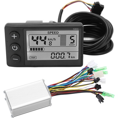 LCD OVLADAČ ELEKTROKOLA 36V/48V 250W/350W