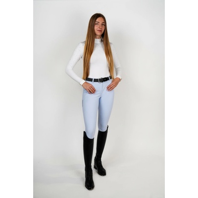 Equestro Rajtky dámske Zenda light kolenný grip svetlo modrá Blankytná