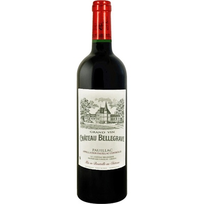 Chateau Bellegrave Pauillac červené 2017 13% 0,75 l (čistá fľaša)