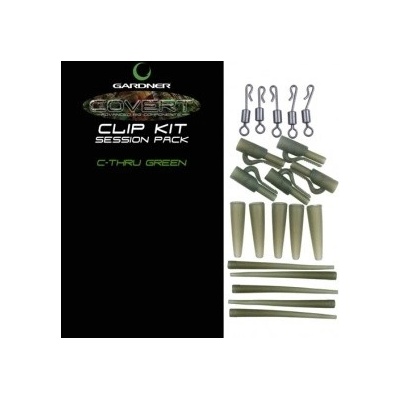 Gardner Kompletný Systém na Bočnú Záťaž Covert Clip Kit Session Pack Priehľadná Hnedá