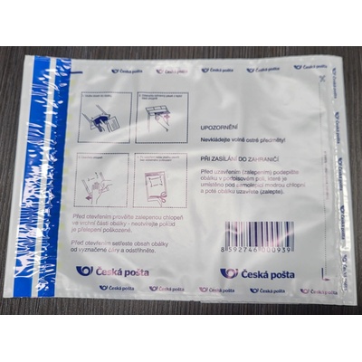 Obálka bezpečnostní na cenné psaní C5 s dobírkou