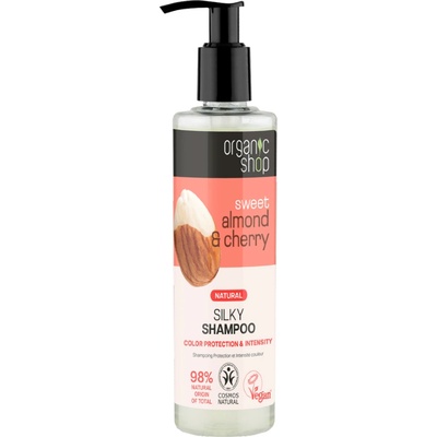 Organic Shop Sweet Almond & Cherry Silky Shampoo 280 ml