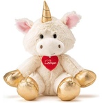 Lumpin Еднорог Goldie голям, 20 см (94162)