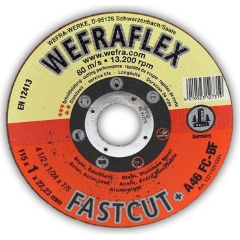 NG Elektro Kotouč řezný 115 x 1 x 22,23 mm 122-110