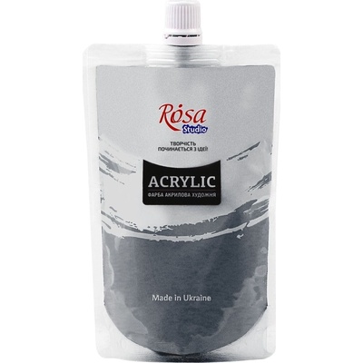 Rosa Studio АКРИЛНА боя Deep Gray (445) 200 ml 1 бр (323200445)