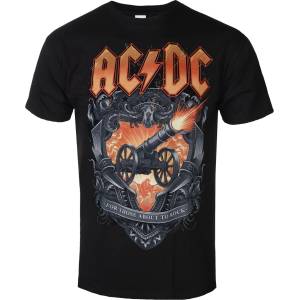 NNM Мъжка тениска AC/DC - About To Rock Ornaments - Black - 51437200