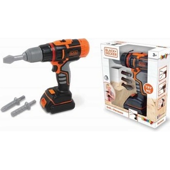 Smoby Black & Decker Hoox skrutkovač/vŕtačka + príslušenstvo
