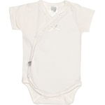 Bimbidreams Бебешко боди с къс ръкав Bimbidreams - Primera Puesta, 3-6 м, Ivory (8499000904623) - ozone