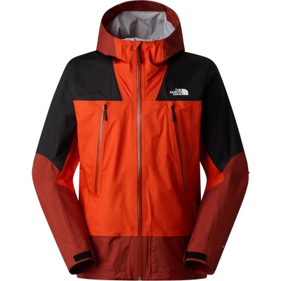 The North Face Мъжко водоустойчиво яке The North Face Signal 2.5L Dryvent Waterproof jacket - Lava Red / Iron Clay / Black (002-3003-0811)