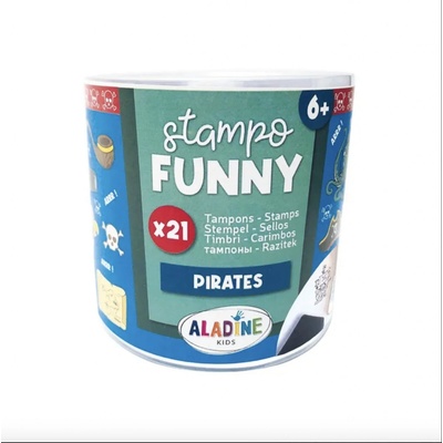 Aladine Razítka Stampo Funny Piráti – Zboží Dáma