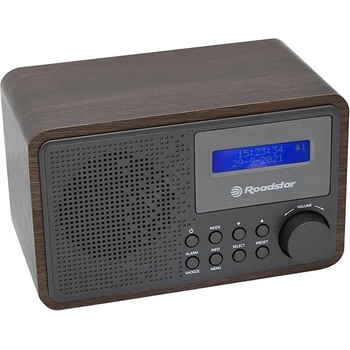 Roadstar HRA-700D+/WD - Радио с DAB+, FM и будилник 16W/230V/4xAA (BV0007)