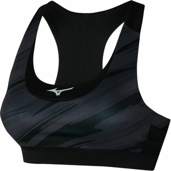 Mizuno Alpha Graphic Bra Black Сутиен за бягане (J2GAA21209_XS)