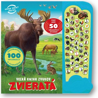 Veľká kniha zvukov ZVIERATÁ
