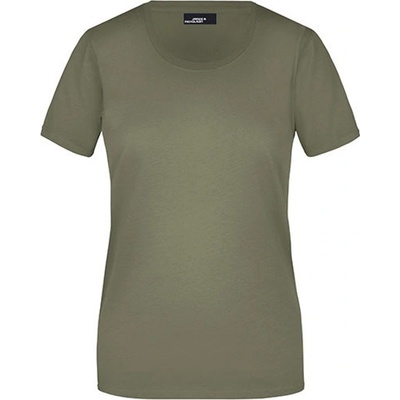 James&Nicholson Dámske tričko JN901 Olive
