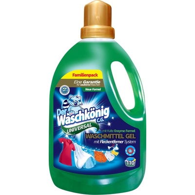 Der Waschkönig Universal gel 3,3 l 110 PD