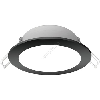 Aigostar - LED Лампа за вграждане в баня LED/4, 8W/230V 3000K черен IP65 (AI1021)