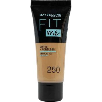 Maybelline MBL FIT ME MAKE-UP MATTE+PORELESS 30 ML / 250 SUN BEIGE make-up 250 sun beige