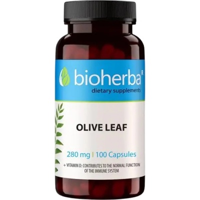 Bioherba Olive Leaf 280 mg [100 капсули]