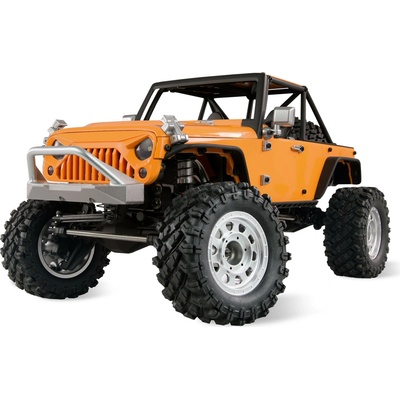 Amewi Hyper Go SC+ Scale Crawler FOC bezkefkový RC model auta elektrický crawler 4WD 4x4 RtR 2,4 GHz so svetelným 1:12