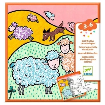 DJECO Детски картини изненада - Ферма - Djeco (DJ00050)